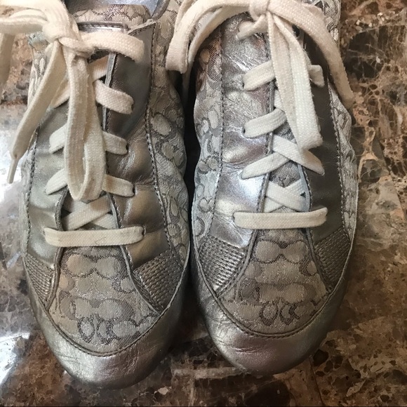 Coach Reese Sneaker, Sz 7.5 - Picture 6 of 9